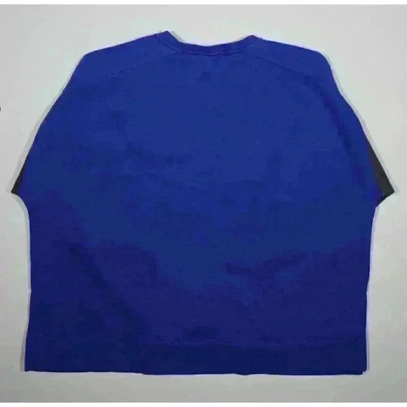 NEW! Nike Women's XXL Fleece Colorblock Over-Oversized Crew-Neck Sweatshirt - Picture 2 of 2